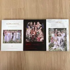 TWICE MORE & MORE ミニアルバム CD付き3個セット