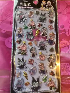 【正規品】プチドロップステッカー　ヴィランズ　ディズニー