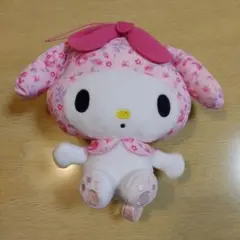 マイメロディ 花柄ぬいぐるみ 約15～20cm