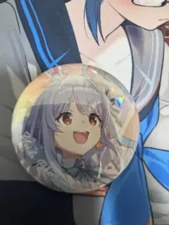 ホロライブ 5th fes 缶バッジ　兎田ぺこら