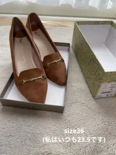 美品　ORiental TRaffic キャメル　パンプス