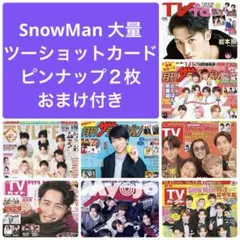 ザテレビジョン　Myojo TVガイド　SnowMan 切り抜き　大量