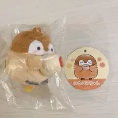 コウペンちゃん マスコットキーホルダー　鈴入り　ほうじ茶コウペンちゃん