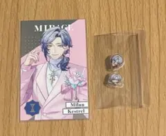 にじさんじ 8th Anniversaryチェキ風カード アクリルパーツ ミラン