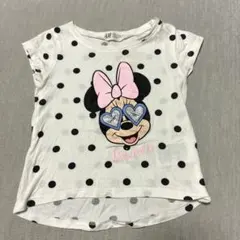 H&M ミニーちゃん　ドット　Tシャツ　サイズ90