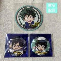 ヒロアカ ポップアップ 緑谷出久 アニマルビーチボール 缶バッジ 