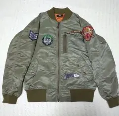 ジャウミーニャ様　Stussy MA-1 フライトジャケット オリーブのサムネイル