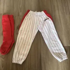 ポルテ野球 練習用 ユニフォーム パンツ ソックスセットのサムネイル