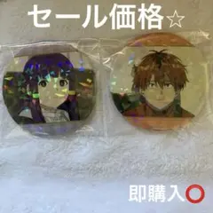 葬送のフリーレン【フェルン・シュタルク】BIGホログラム缶バッジセット