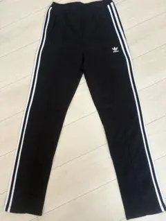 adidas 3本ライン ブラックパンツ Sサイズ