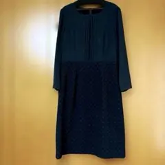 【美品】Paul Stuart ポールスチュアート　長袖 ワンピース M