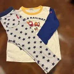 ミキハウス長袖Tシャツとパンツセット 90cm