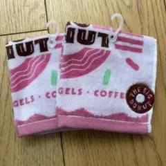 ズートピア ドーナツモチーフ　ハンカチ　ハンドタオル　ランド　シー　ディズニー