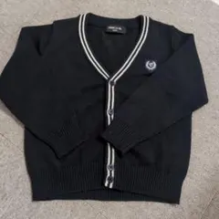 コムサイズム★ Vネックカーディガン 100cm