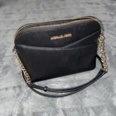 MICHAEL KORS ブラックショルダーバッグ