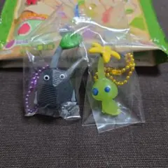 ピクミンマスコット＆フルーツグミ2岩ピクミン光ピクミン