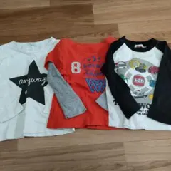 babyGAP　西松屋　長袖　Tシャツ 3枚セット　90 95