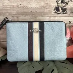COACH コーチ リストレット ポーチ レザー 正規品 小物入れ 財布