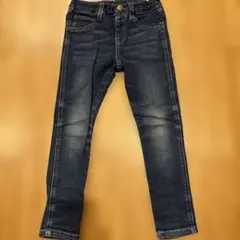 ダークブルーデニムパンツ (ゴム入り)