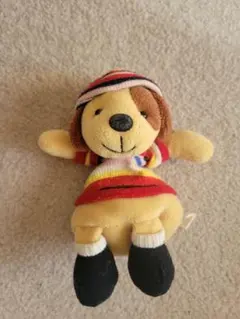 ぬいぐるみ naoko shinada しなだなおこ 犬のマスコット レトロ レトロ