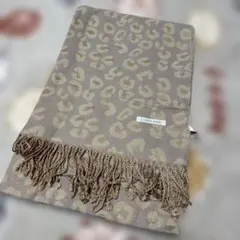 LOWRYS FARM マフラー（レオパード柄）