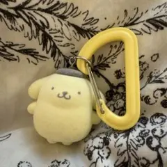ポムポムプリン カラフルカラビナマスコットチャーム ガチャガチャ フロッキー