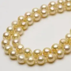 TASAKI 淡水パール6.3mm玉 ネックレス K18WG 42cm - メルカリ