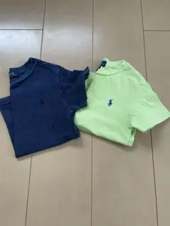 ラルフローレンTシャツ2点まとめ売り　2/2Tサイズ