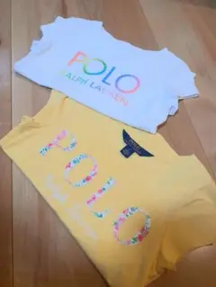 訳あり二枚セット 4T 半袖Tシャツ ポロ ラルフローレン
