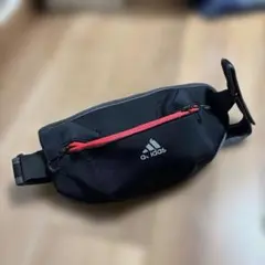 本日限定値下げ！アディダス　ランニングポーチ　オレンジ