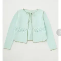 MOUSSY CROCHET KNIT ジャケット