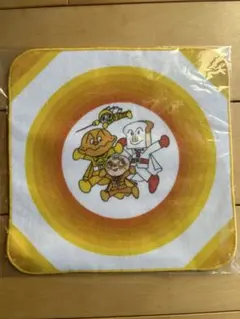 【新品】【未開封】アンパンマンミュージアム ミニタオル 約25×25cm