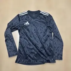 adidas 長袖 トレーニングシャツ ブラック