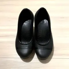 CROCSクロックス：ウェッジパンプス　W4（黒）21cmのサムネイル