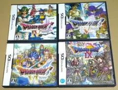 ドラゴンクエスト DS 4点セット ドラクエ 4 5 6 9