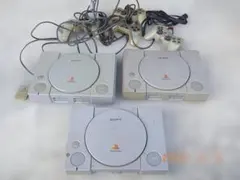 動作未確認 プレイステーション　本体3台　コントローラー