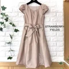 ストロベリーフィールズ ワンピース 絹シルク STRAWBERRY-FIELDS