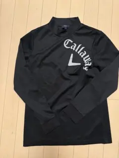 Callaway レディース ブラックモックネックシャツ　Lサイズ