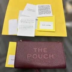 MARC JACOBS THE POUCH ポーチ ボルドーのサムネイル