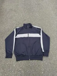 90s UNIQLO ユニクロ トラックジャケット ジャージ オールド　紺タグ