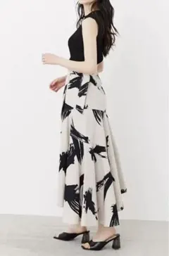 値下げ処分rienda❤︎アシンメトリーラップスカート