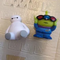 ベイマックス リトルグリーンメン フィギュアセット　ディズニー