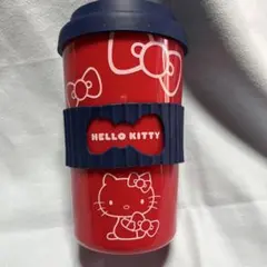 Hello Kitty カップ 赤 プラスチック タンブラー