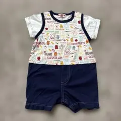 【新品】ミキハウス ホットビスケッツ⭐️ロンパースのサムネイル