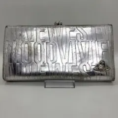 Vivienne Westwood ロゴエンボス 長財布 ピンク 巾着袋付き - メルカリ