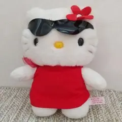 ハローキティ サングラス付きぬいぐるみ