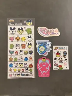 正規品　たまごっち 4サイズステッカー ダイカットステッカーセット