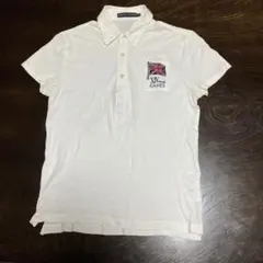 【訳あり】ラルフローレン RALPH LAUREN ポロシャツ白M