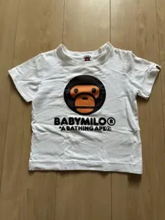 ア　ベイシングエイプキッズ　Tシャツ100 マイロ　BAPE