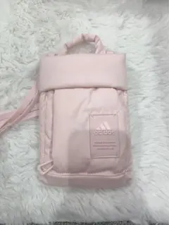 adidas ピンク ショルダーバッグ
